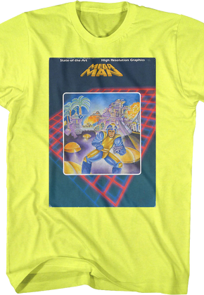 Neon Original Artwork Mega Man T-Shirt