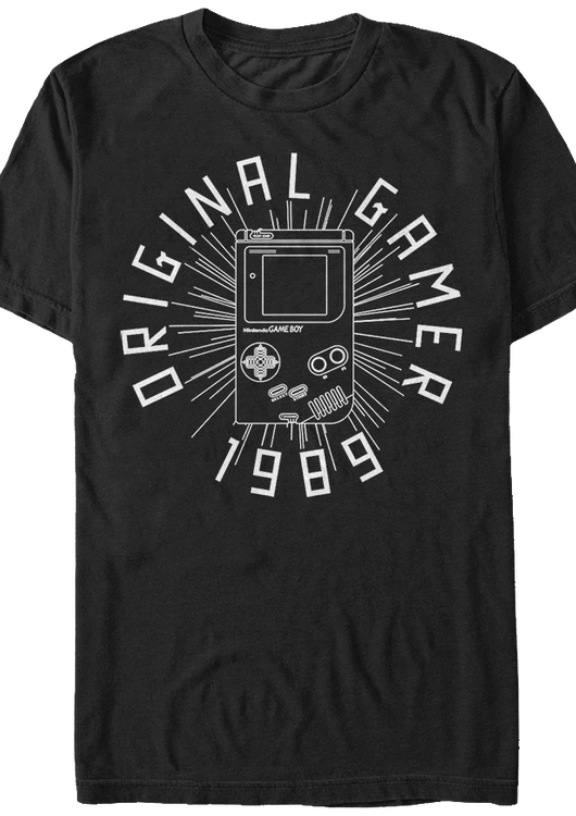 Original Gamer Nintendo T-Shirt - main product image
