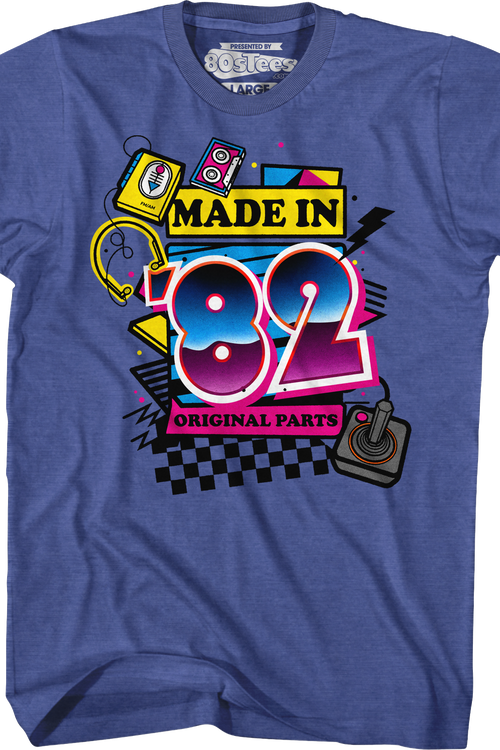 Original Parts Made In '82 T-Shirtmain product image
