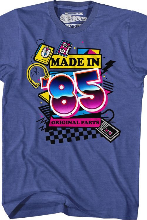 Original Parts Made In '85 T-Shirtmain product image