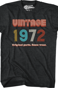 Original Parts Some Wear Vintage 1972 T-Shirt
