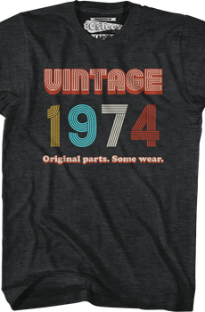 Original Parts Some Wear Vintage 1974 T-Shirt