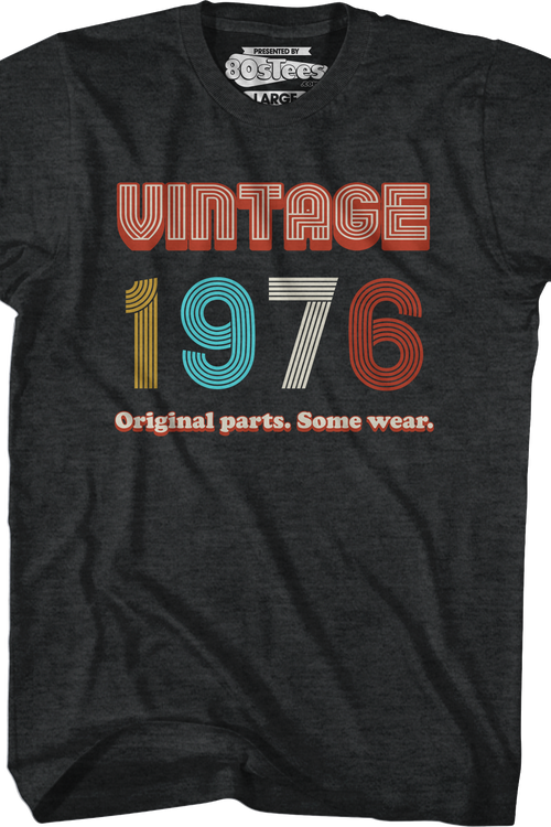 Original Parts Some Wear Vintage 1976 T Shirt