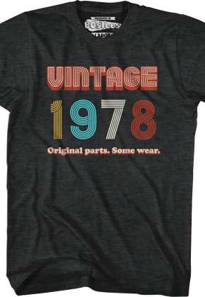 Original Parts Some Wear Vintage 1978 T-Shirt