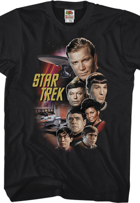 Original Series Cast Star Trek T-Shirt