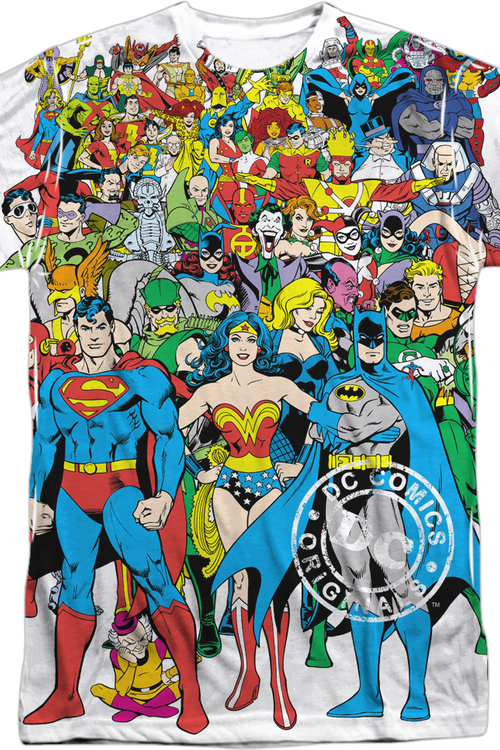 Original Universe DC Comics T-Shirt - main product image