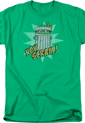 Oscar The Grouch Now Scram Sesame Street T-Shirt