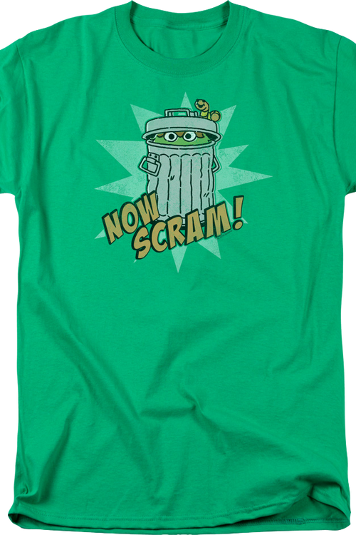 Oscar The Grouch Now Scram Sesame Street T-Shirt - main product image