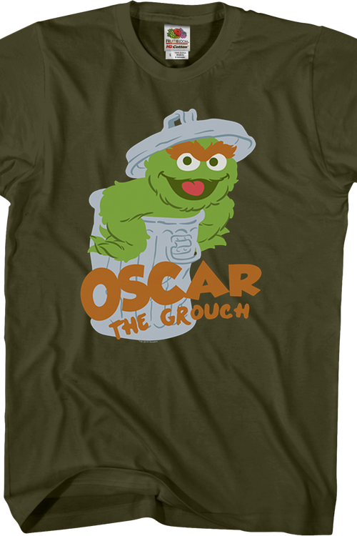 Oscar The Grouch Sesame Street T-Shirt - main product image