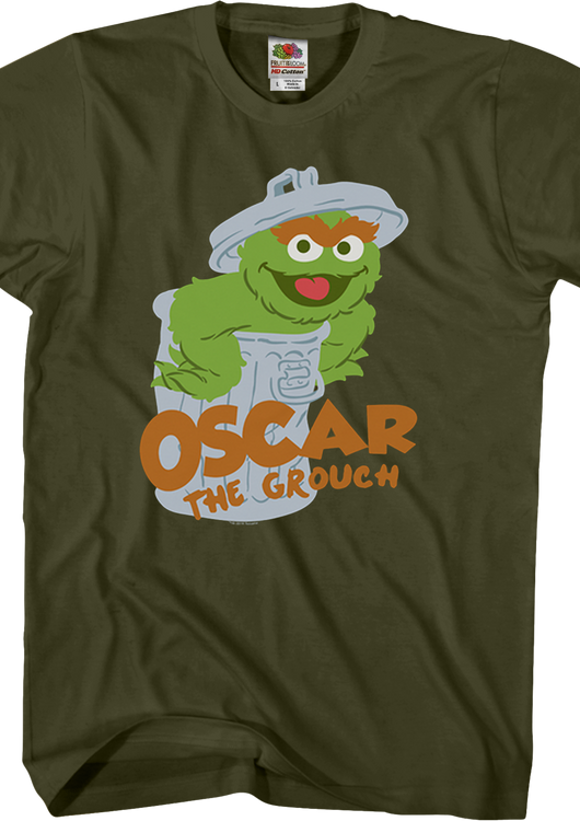 Oscar The Grouch Sesame Street T-Shirt - main product image