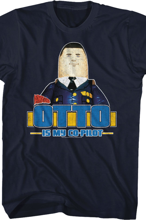 Otto Is My Co-Pilot Airplane T-Shirt - main product image