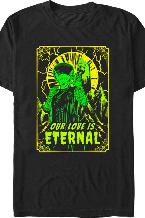 Our Love Is Eternal Bride Of Frankenstein T-Shirtmain product image