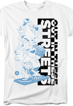 Out In These Streets Sesame Street T-Shirt