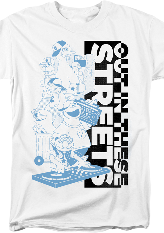 Out In These Streets Sesame Street T-Shirt - main product image