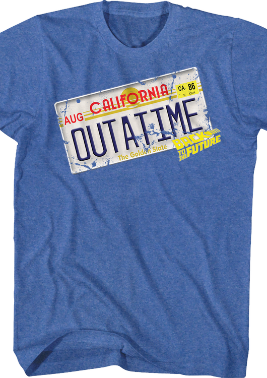 Outatime Back To The Future Shirt - main product image