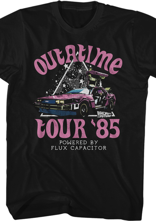 Outatime Tour '85 Back To The Future T-Shirt - main product image