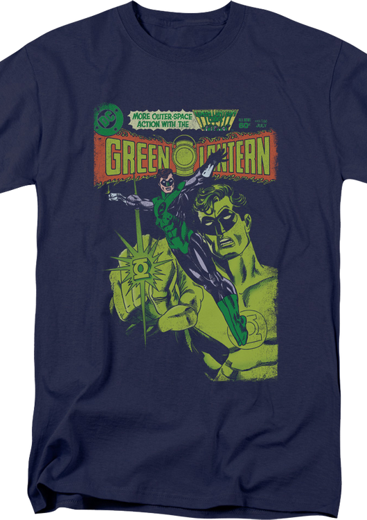 Outer-Space Action Green Lantern DC Comics T-Shirt - main product image