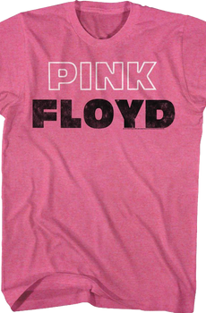 Outline Logo Pink Floyd T-Shirt