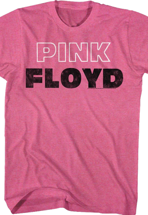 Outline Logo Pink Floyd T-Shirt