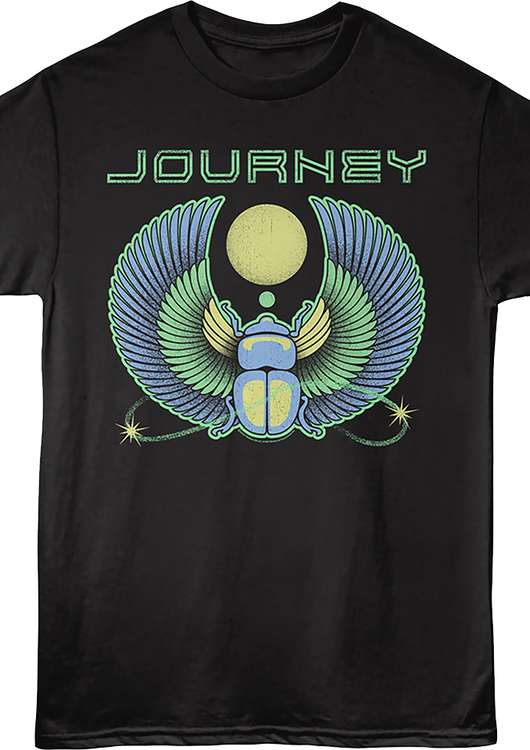 Outline Scarab Beetle Journey T-Shirt - main product image