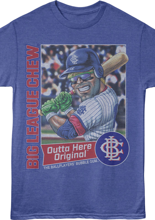 Outta Here Original Batter Up Big League Chew T-Shirt - main product image