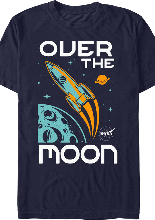 Over The Moon NASA T-Shirt - main product image