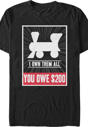 Own All Railroads Monopoly T-Shirt
