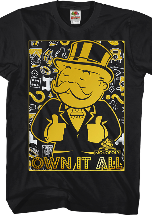 Own It All Monopoly T-Shirt - main product image