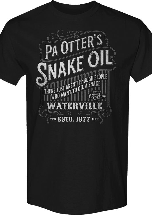 Pa Otter's Snake Oil Emmet Otter T-Shirt - main product image