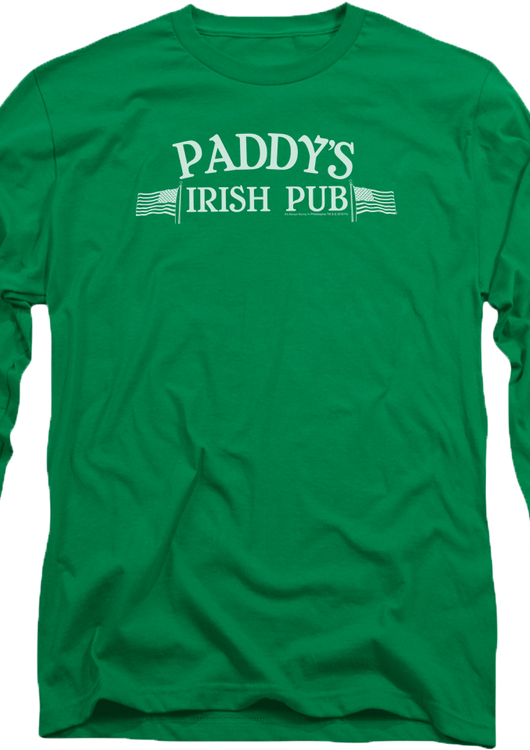 Paddy's Irish Pub It's Always Sunny In Philadelphia Long Sleeve Shirt - main product image