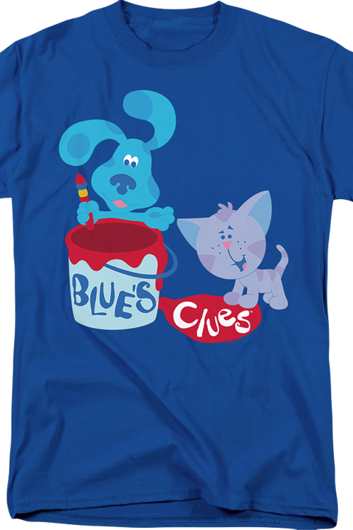 Paint Can Blue's Clues T-Shirt - main product image