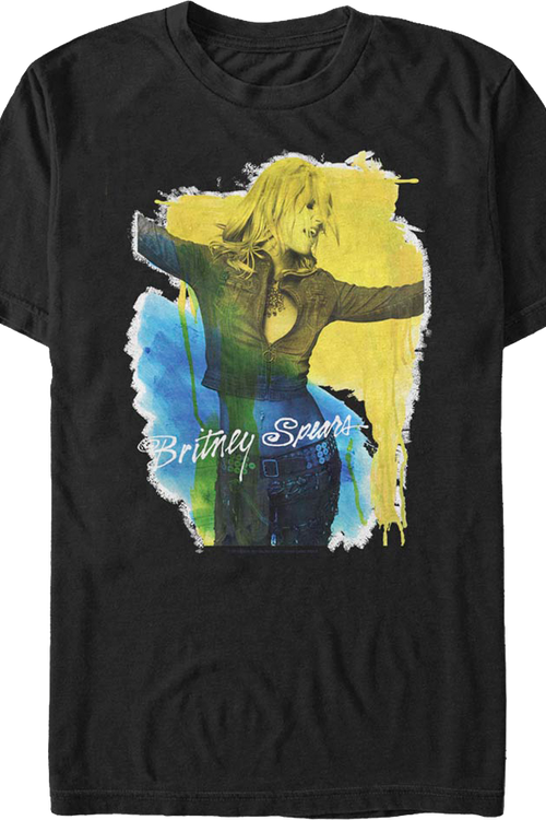 Paint Splatter Britney Spears T-Shirtmain product image