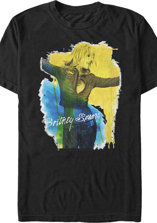 Paint Splatter Britney Spears T-Shirt - main product image