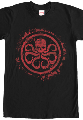 Paint Splatter Hydra Logo T-Shirt