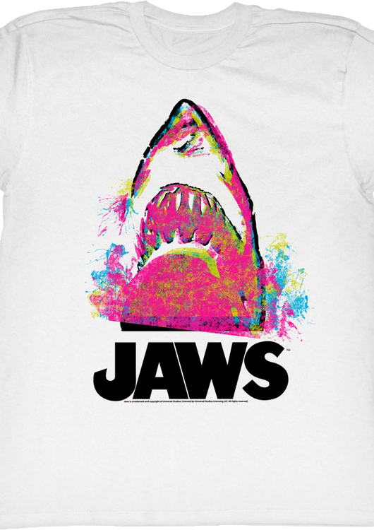 Paint Splatter Jaws T-Shirt - main product image