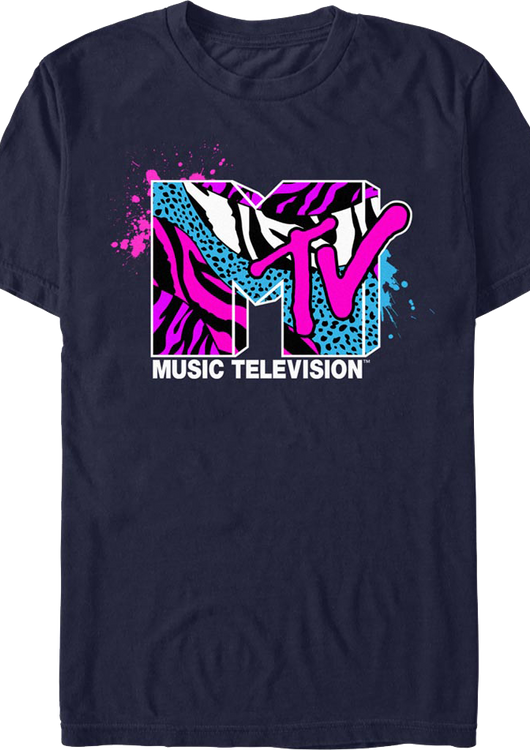 Paint Splatter Logo MTV Shirt - main product image