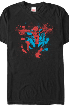 Paint Splatter Spider-Man T-Shirt