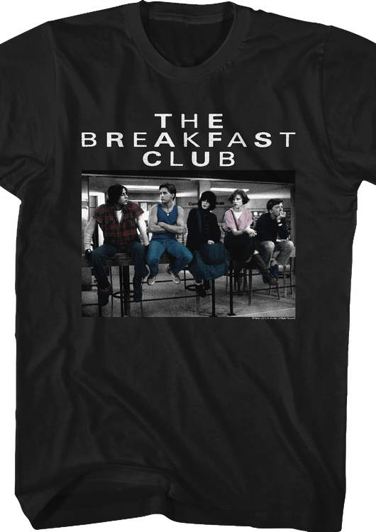 Painted Breakfast Club T-Shirt - main product image