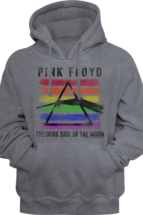 Painted Dark Side of the Moon Pink Floyd Hoodiemain product image
