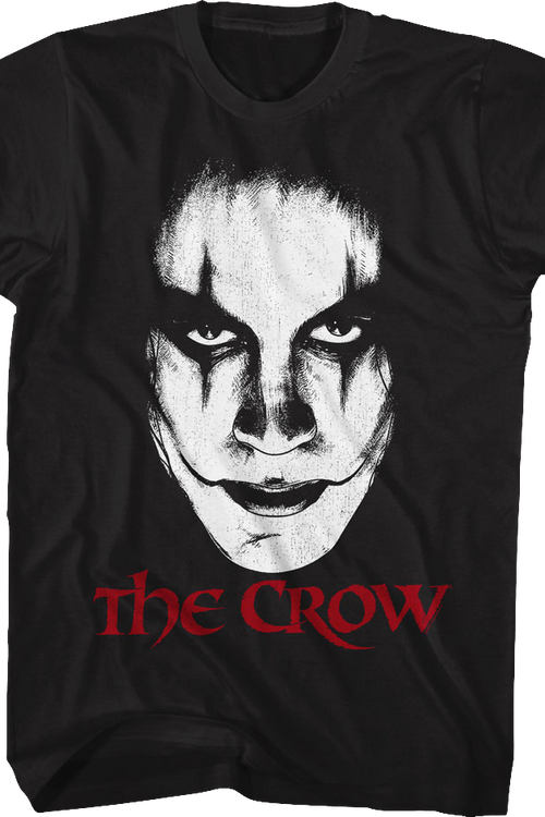 painted-face-the-crow-t-shirt.