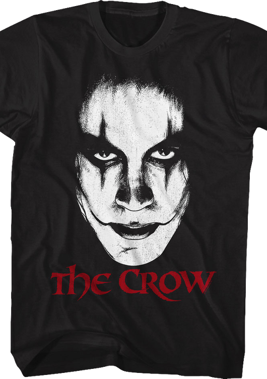 Painted Face The Crow T-Shirt - main product image