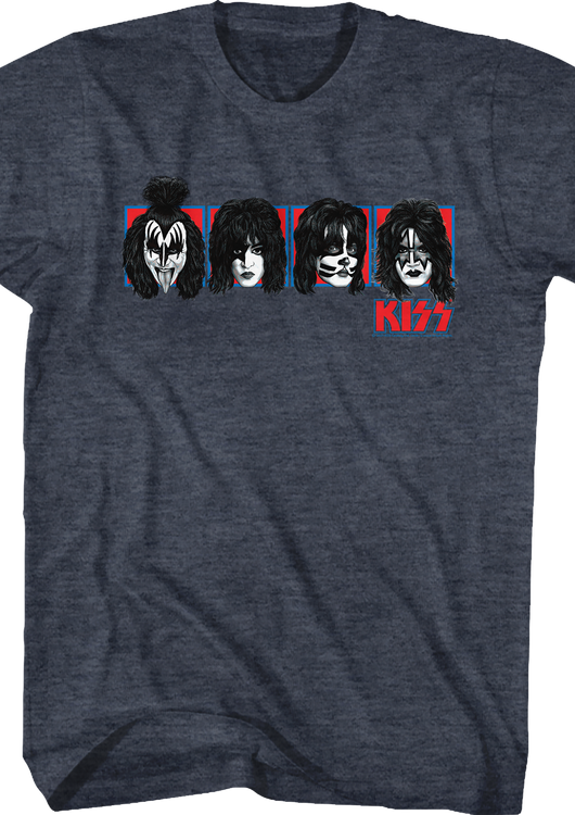 Painted Faces KISS T-Shirt - main product image