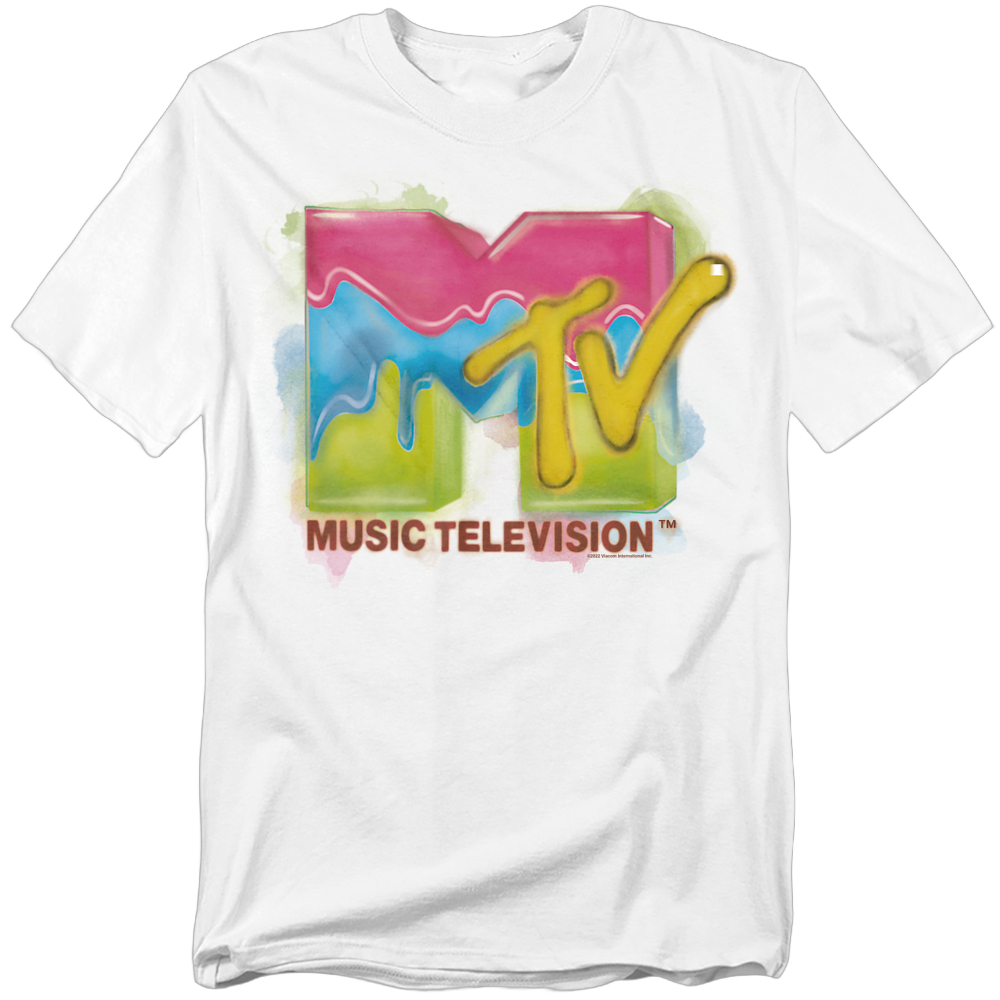 Painted Logo MTV Shirt
