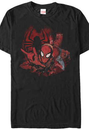 Painting Collage Spider-Man T-Shirt