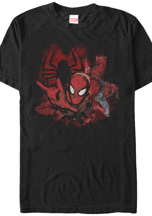 Painting Collage Spider-Man T-Shirt - main product image