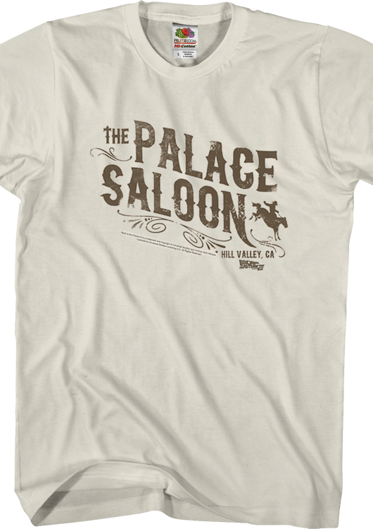Palace Saloon Back To The Future T-Shirt - main product image