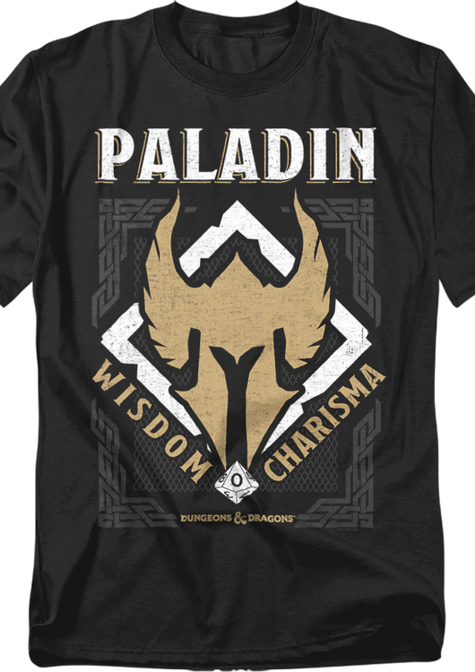 Paladin Logo Dungeons & Dragons T-Shirt - main product image