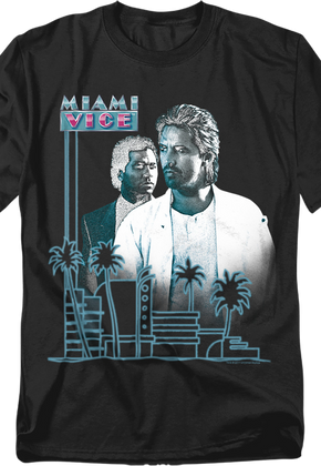 Palm Trees Miami Vice T-Shirt