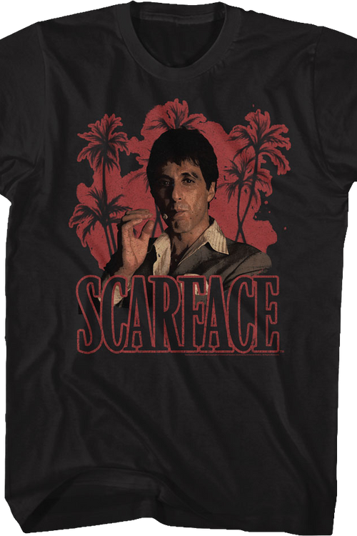 Palm Trees Scarface T-Shirtmain product image
