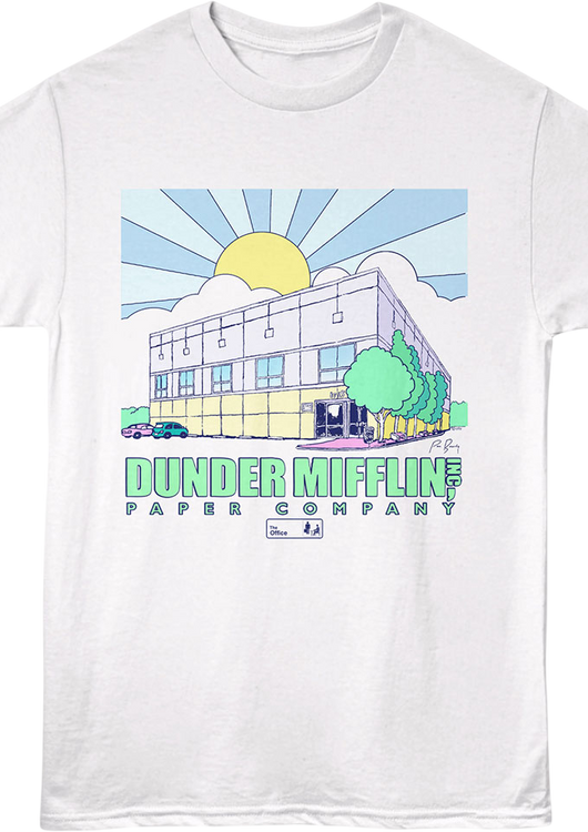 Pam's Watercolor Painting The Office T-Shirt - main product image